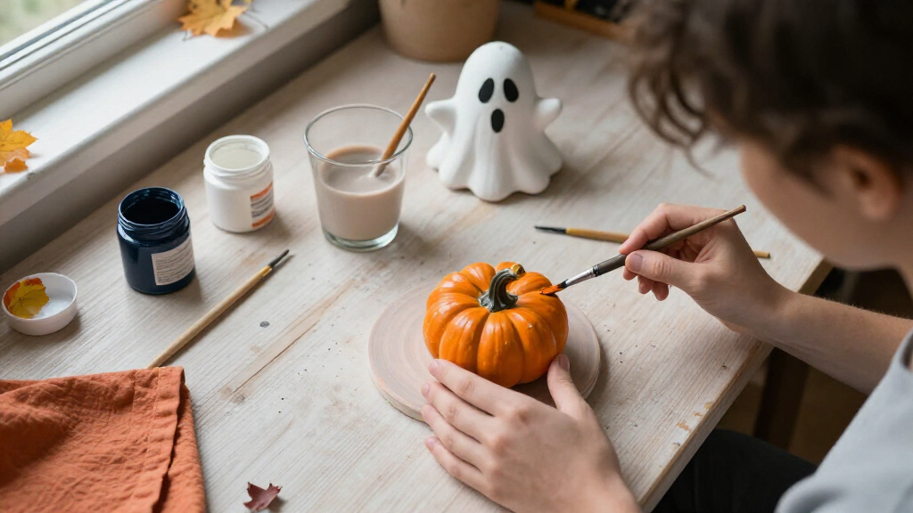 Halloween pottery painting kits