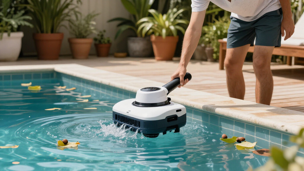 robotic pool cleaners for leaves and acorns