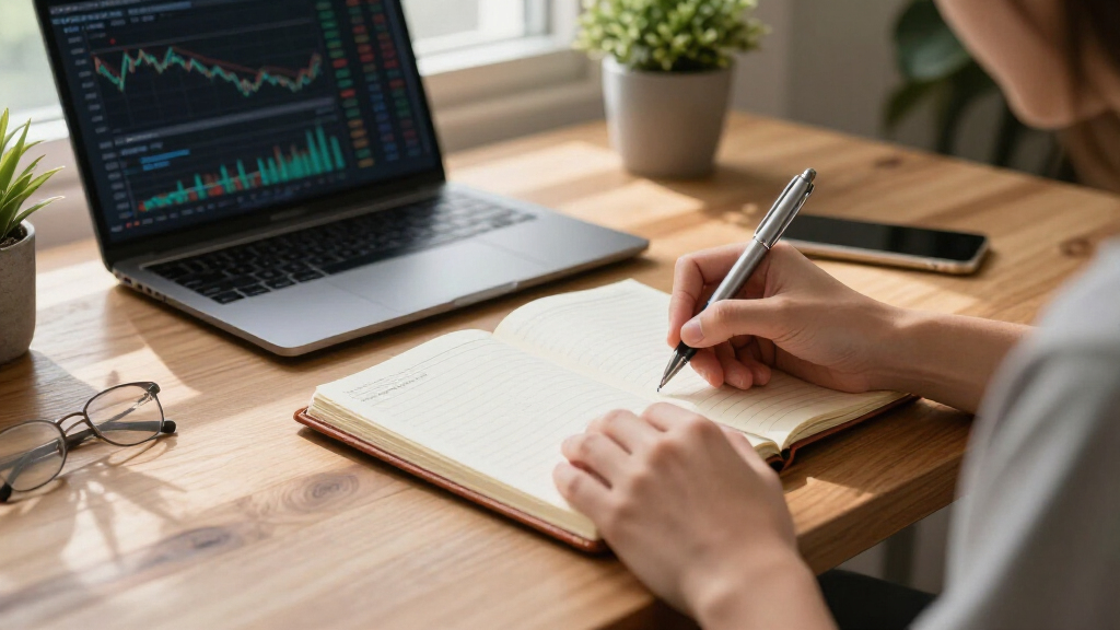 investment tracking notebooks