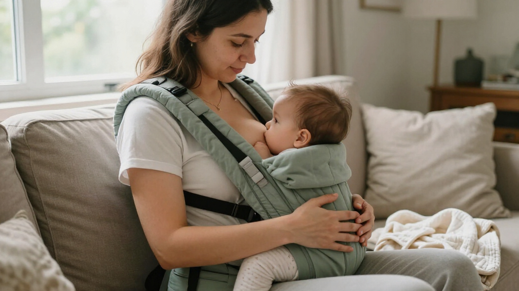 baby carrier breastfeeding friendly