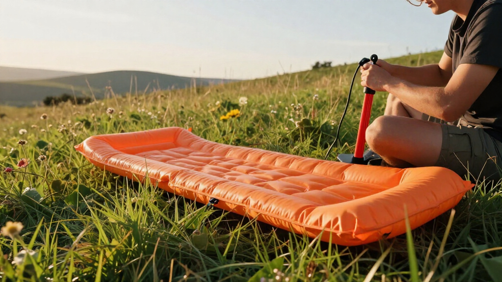inflatable sleeping pad