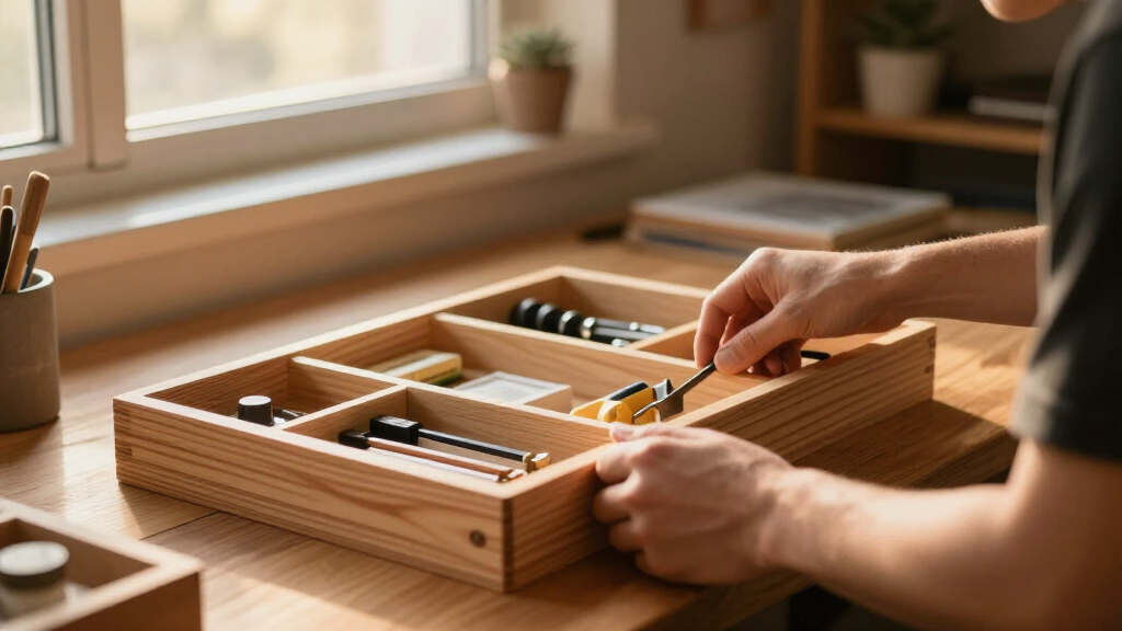 woodworking desk organizers