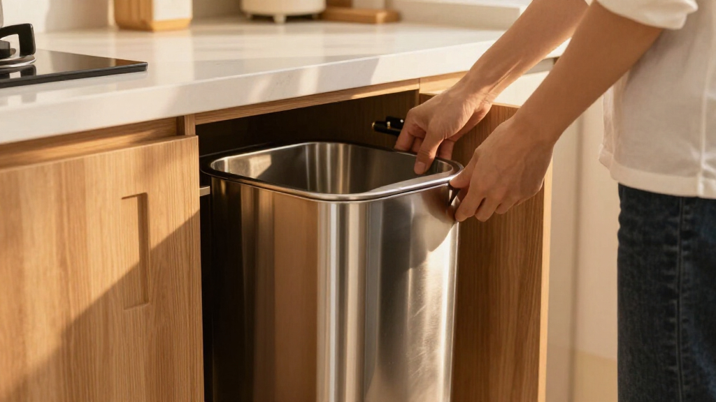 best fluted kitchen trash organizers