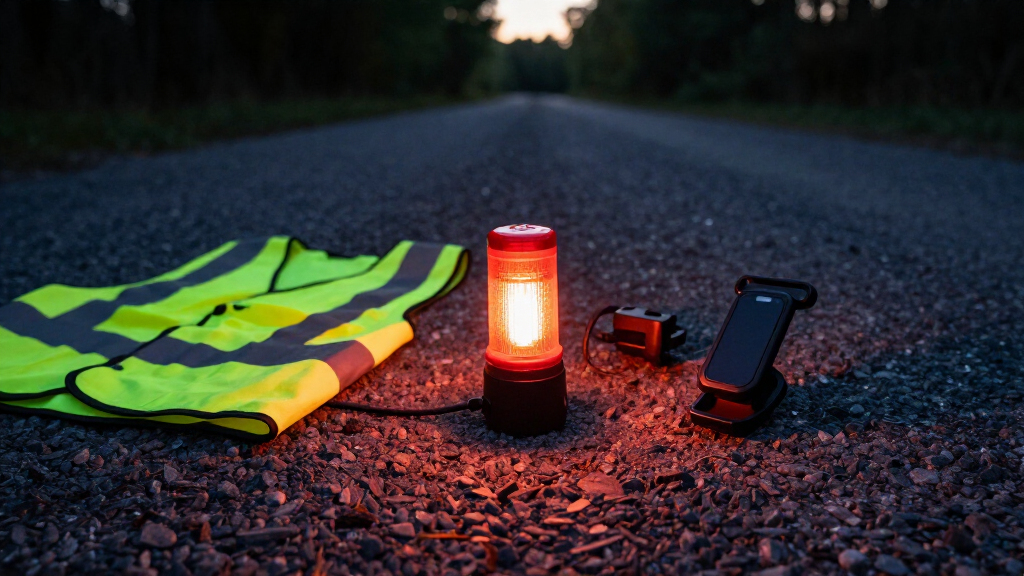 emergency road flares led rechargeable