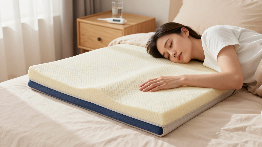 cooling mattress topper for side sleepers