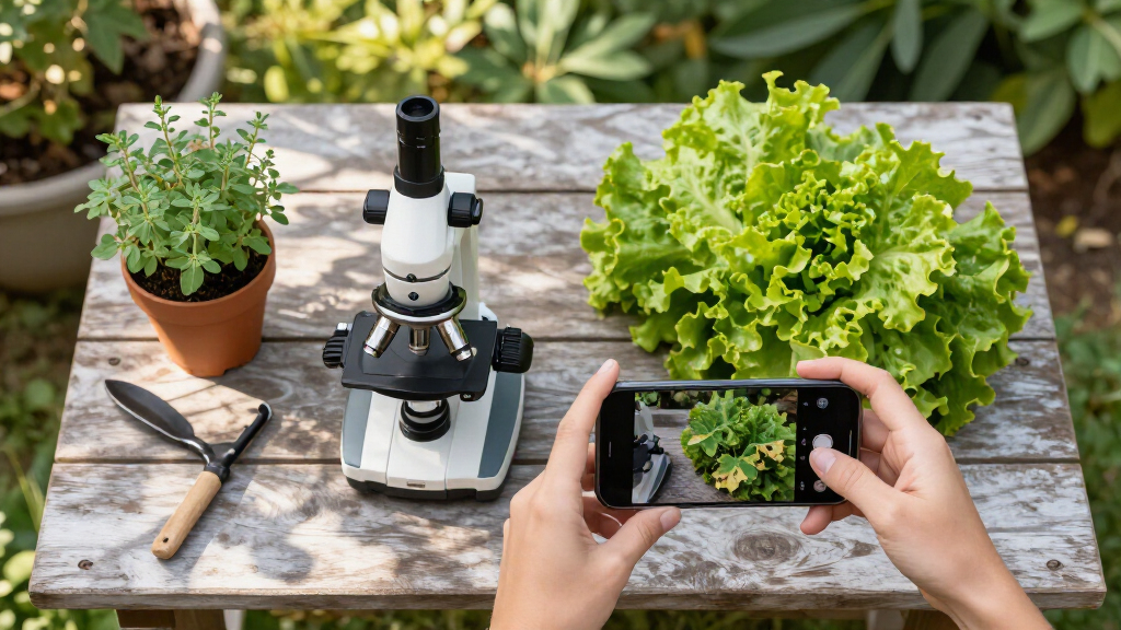 best digital microscope for plant pest identification