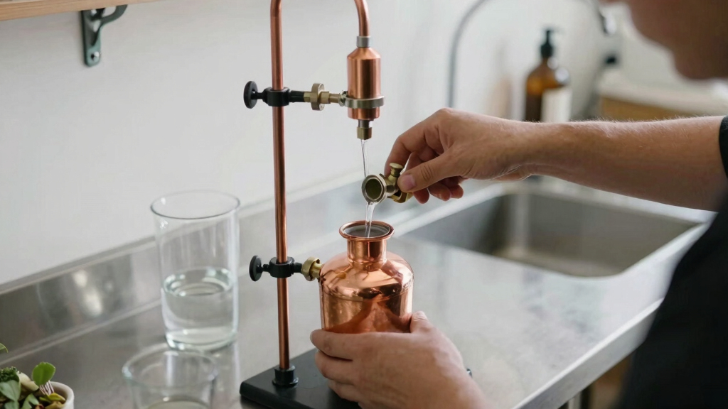 copper alembic still for hydrosols