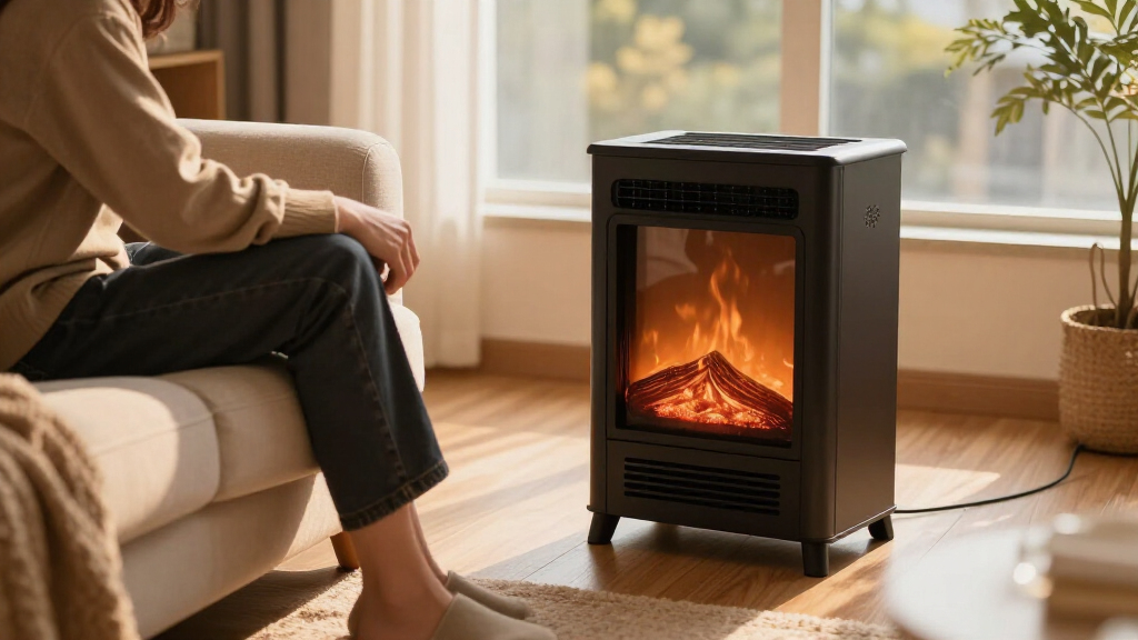 electric fireplace space heater