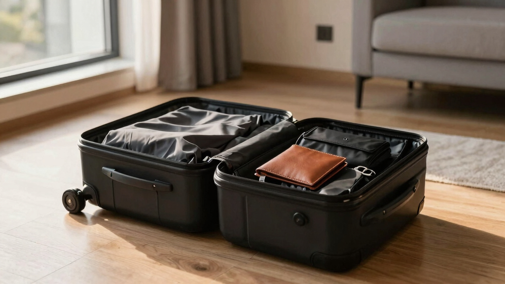 best minimalist travel luggage