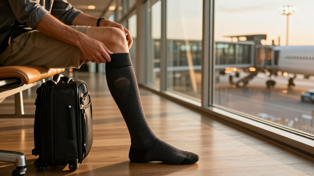 compression socks for long flights