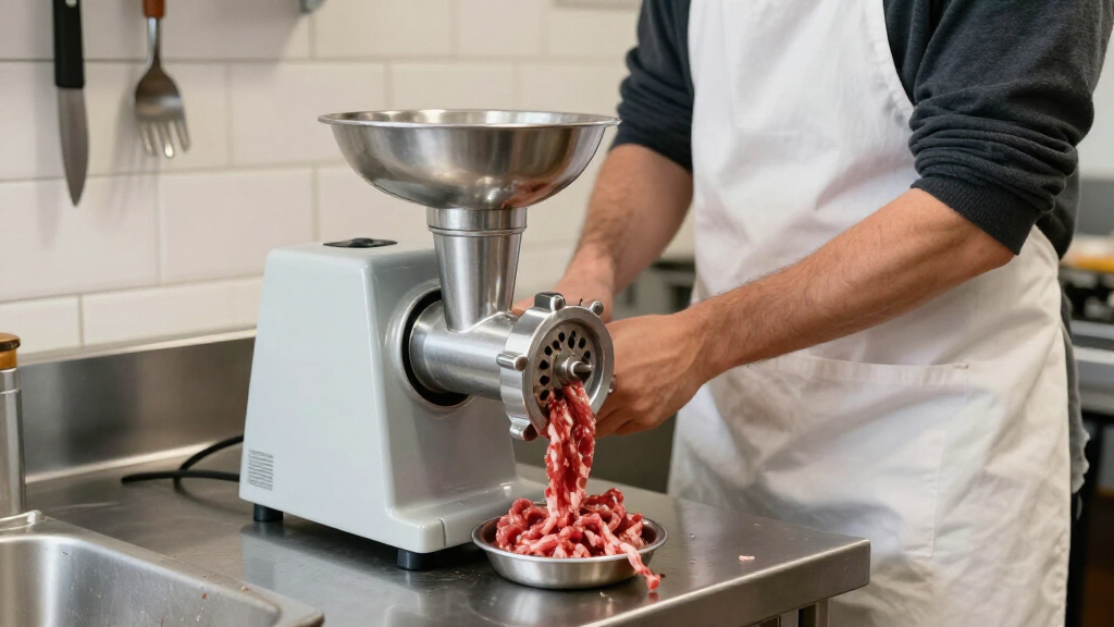 electric meat grinder heavy duty