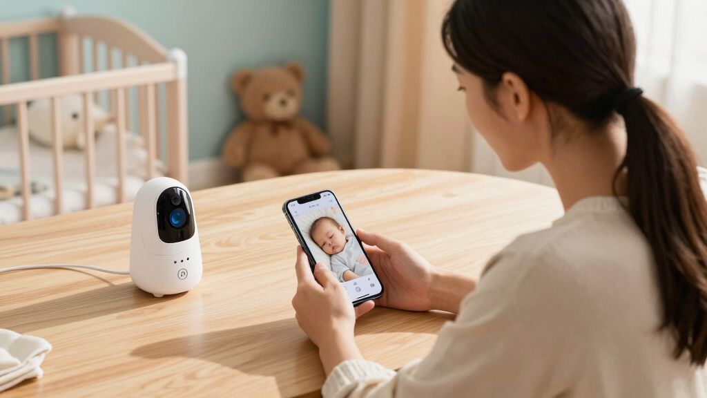 baby monitor with Wi-Fi connectivity