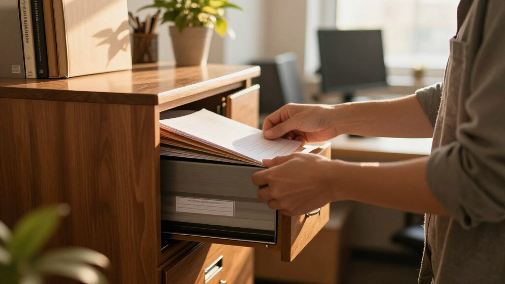 best vertical file cabinet for bookkeeping office