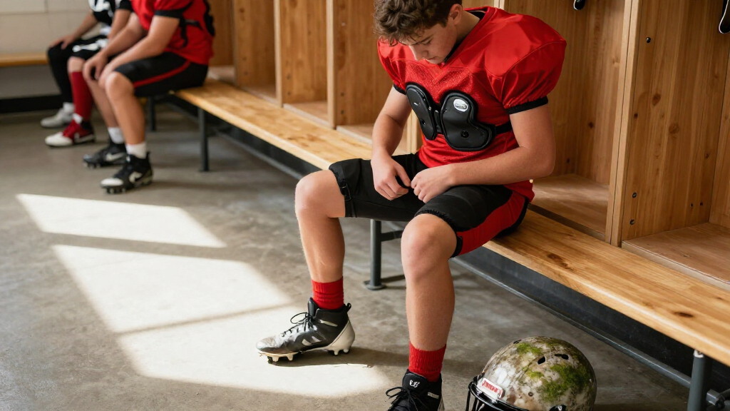 youth football shoulder pads