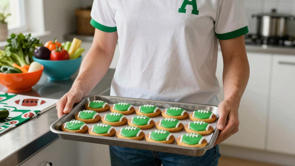 soccer-themed party food