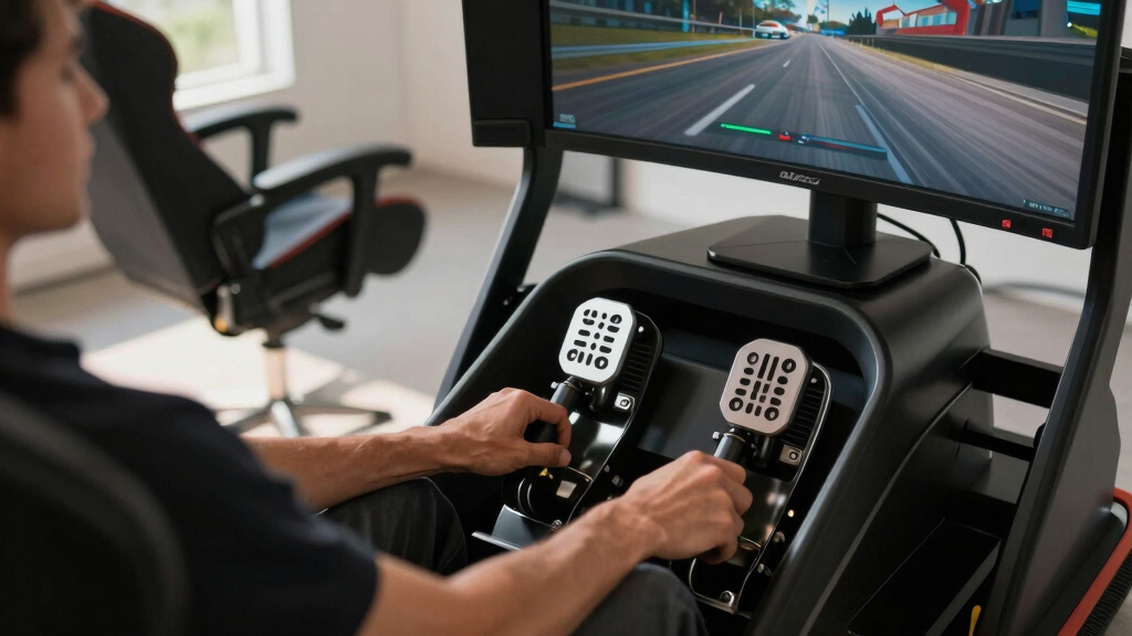 best hydraulic pedals for VR sim racing