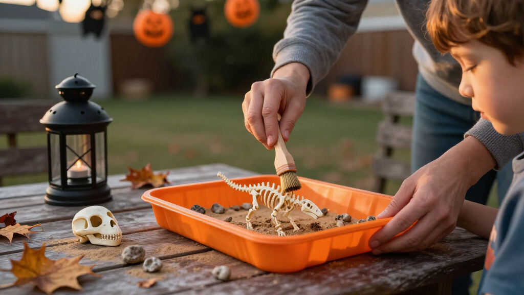 halloween dinosaur excavation kits for kids