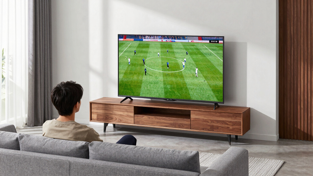 4K smart TVs for soccer viewing