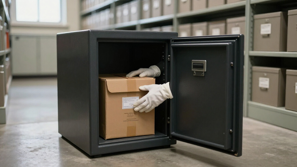 fireproof waterproof document safe for archives