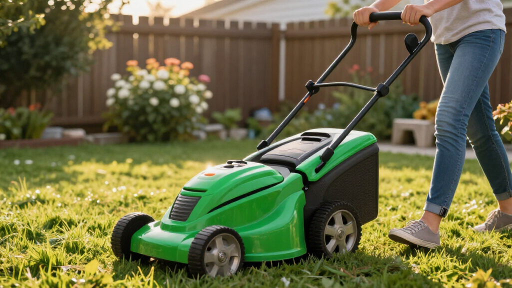 electric lawn mowers for small yards