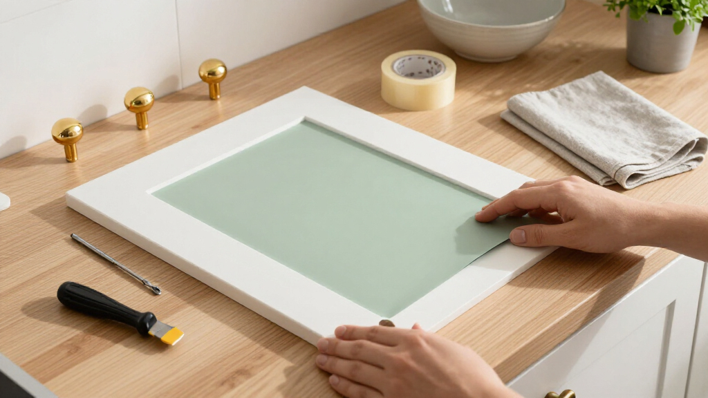 best renter-friendly cabinet makeovers