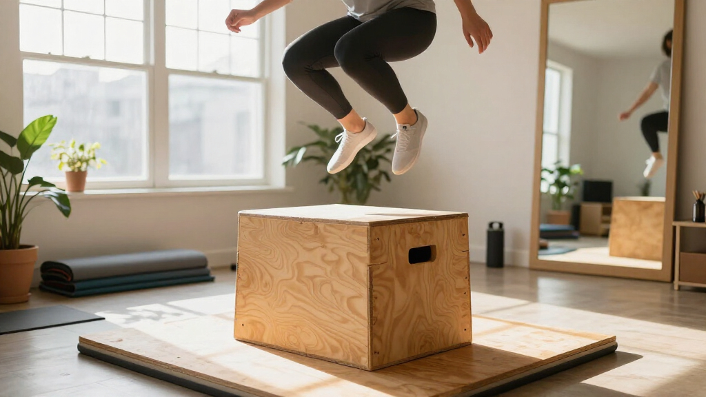 home plyometric jump boxes