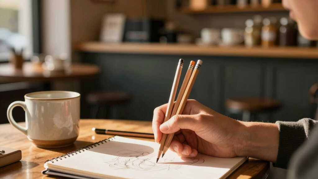drawing pencils