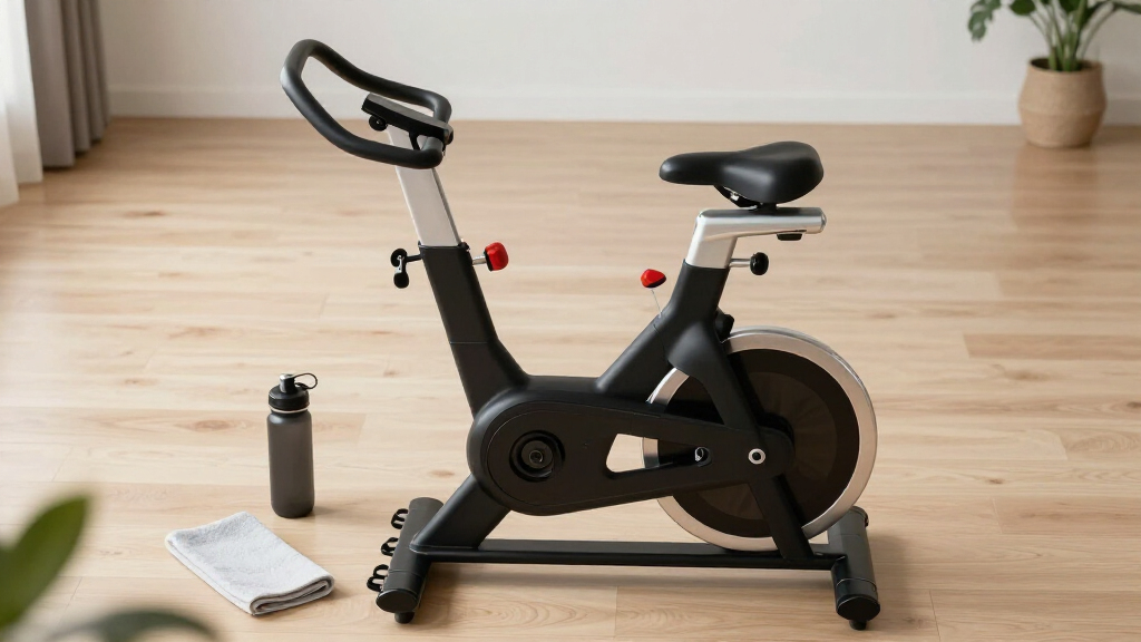 quiet magnetic spin bike for apartment