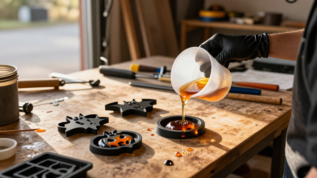 Halloween resin molds