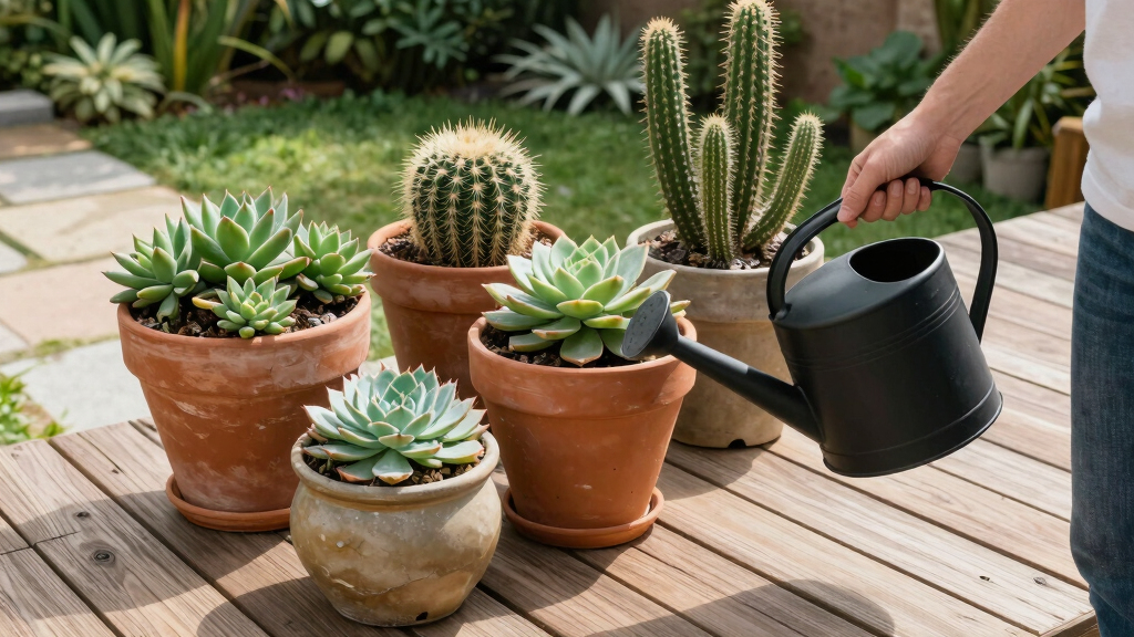 best drought-proof container plants