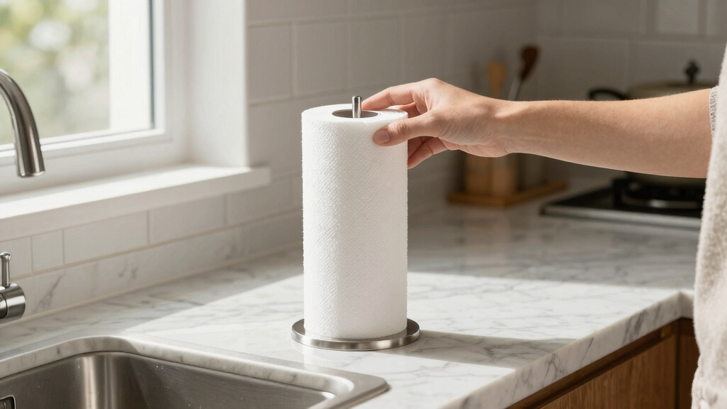 best paper towel holders