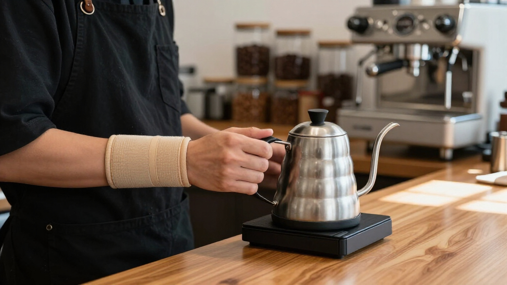 barista wrist support brace