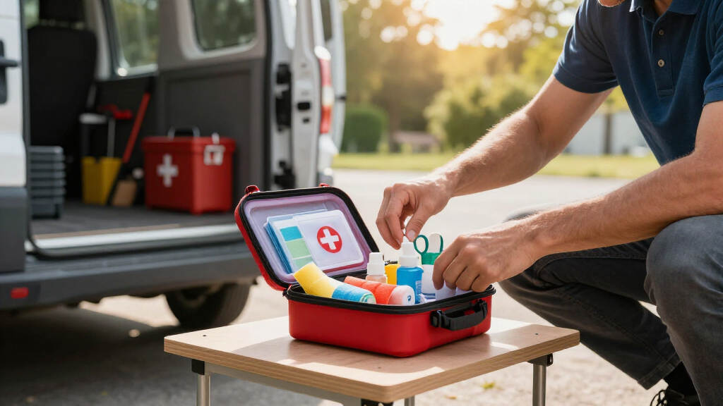first aid kit for vans