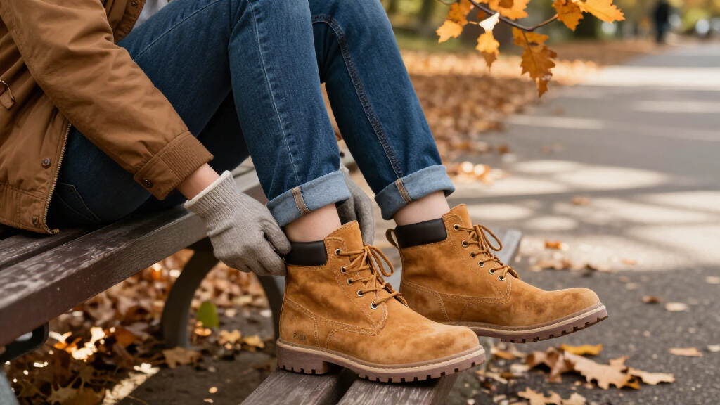 best autumn boots for jeans