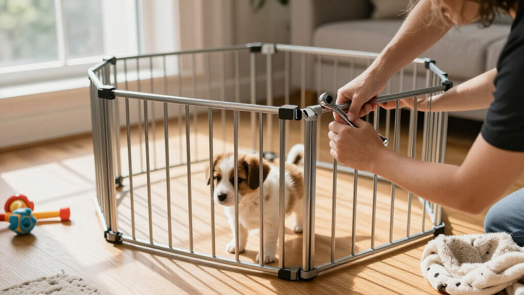 best extra-tall metal dog playpen for puppies