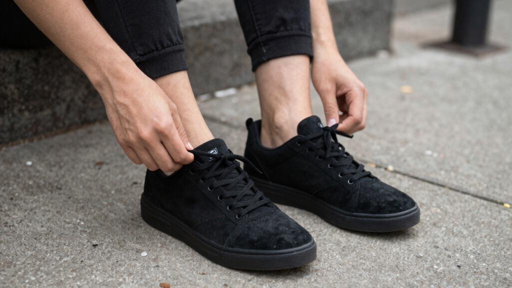 best black sneakers