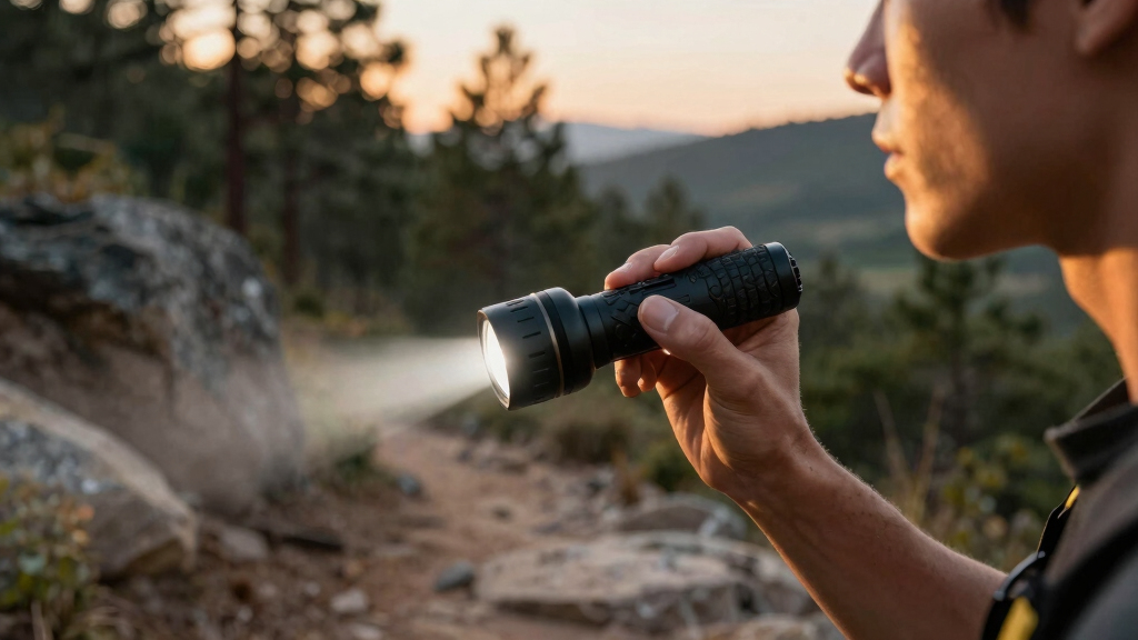 best premium travel flashlight rechargeable
