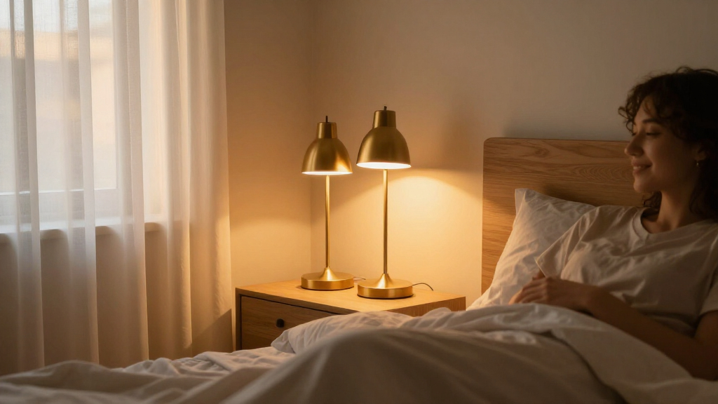 best luxury table lamp set for bedroom