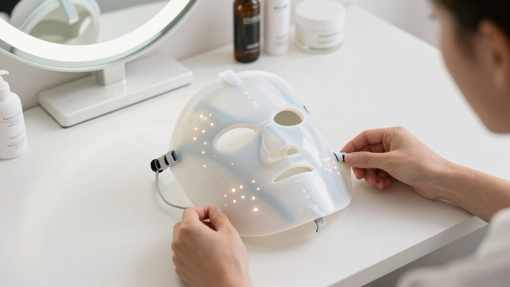 best led mask with flexible design