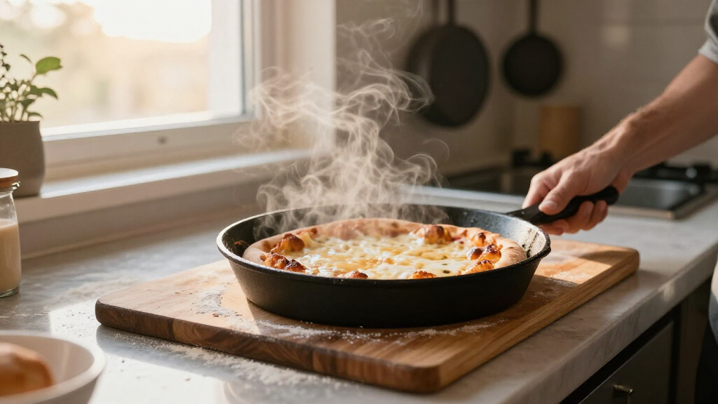 cast iron pizza pans