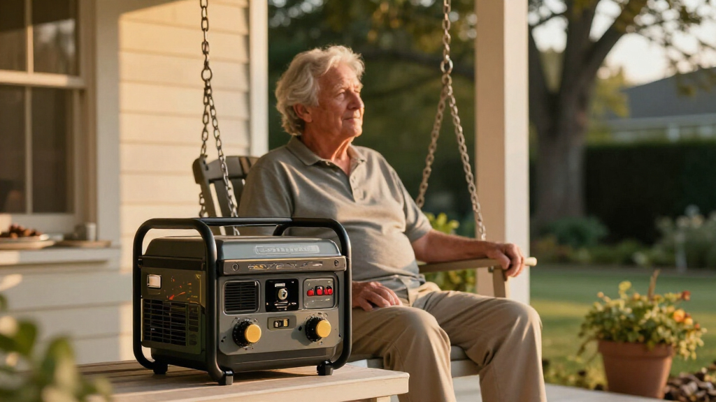 home generator portable for seniors power outage