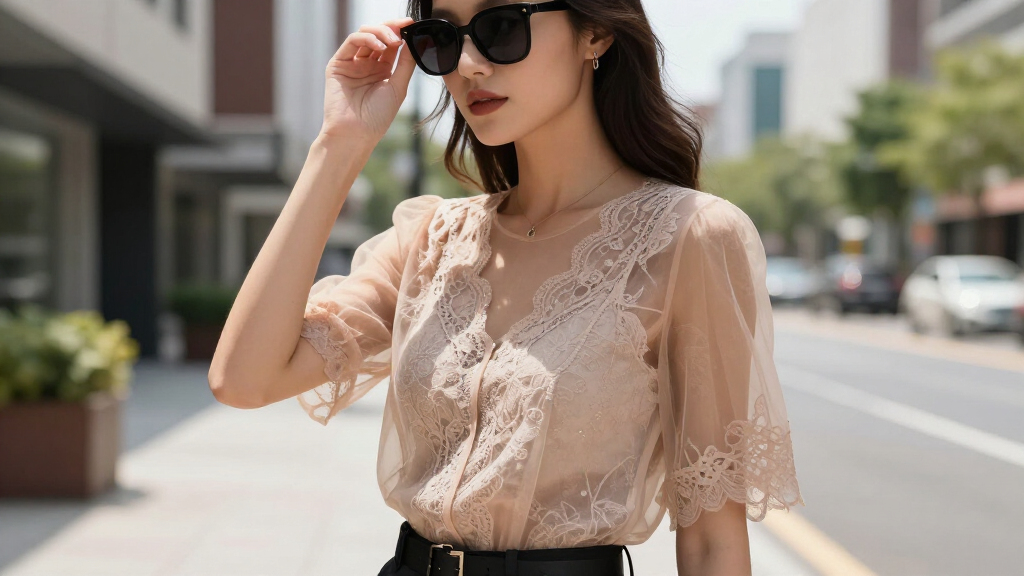best sheer tops for women