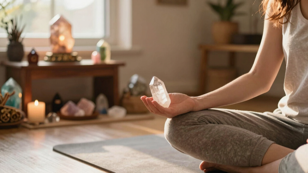crystal healing meditation kits