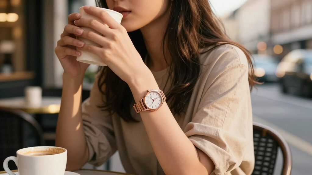 rosegold watches for women