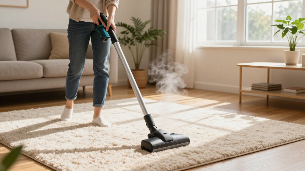 cordless handheld carpet steam cleaner