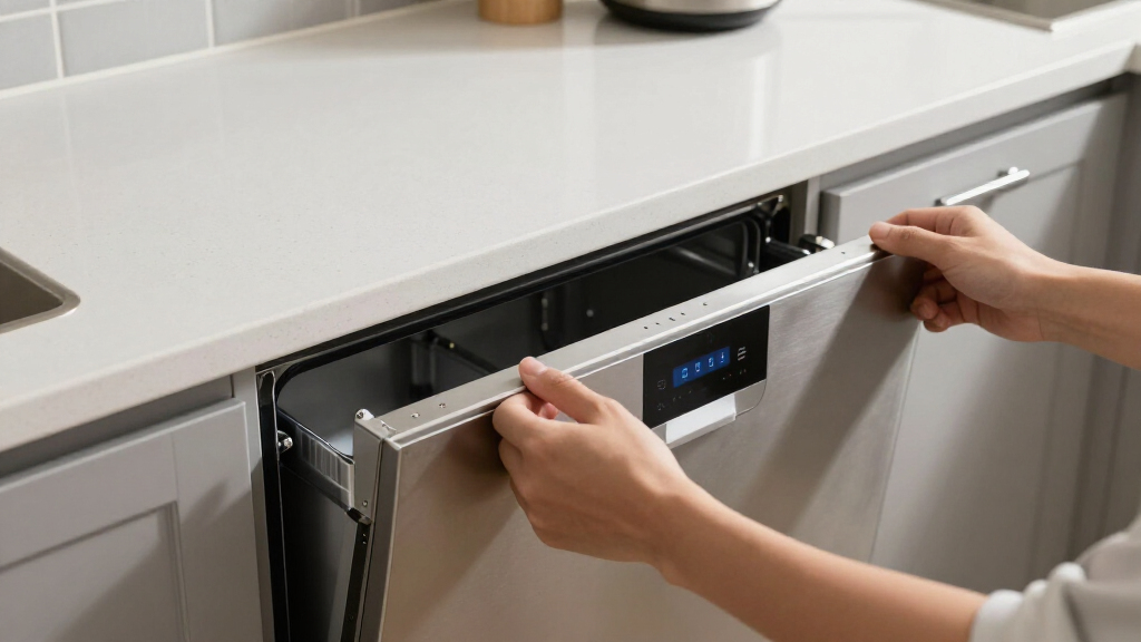 compact counterdishwasher