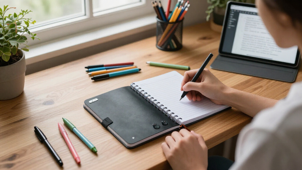 reusable smart notebook