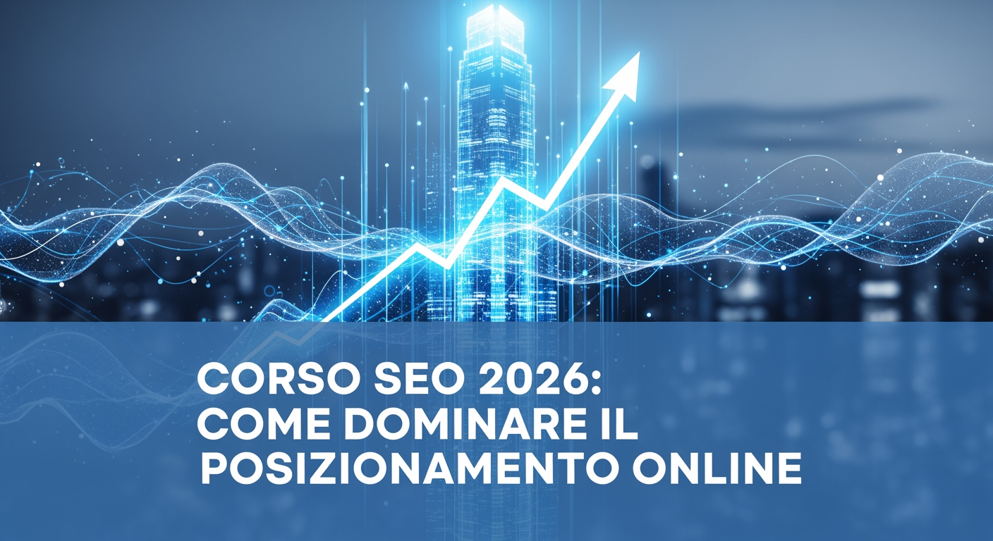 Corso SEO 2026: Come Dominare il Posizionamento Online