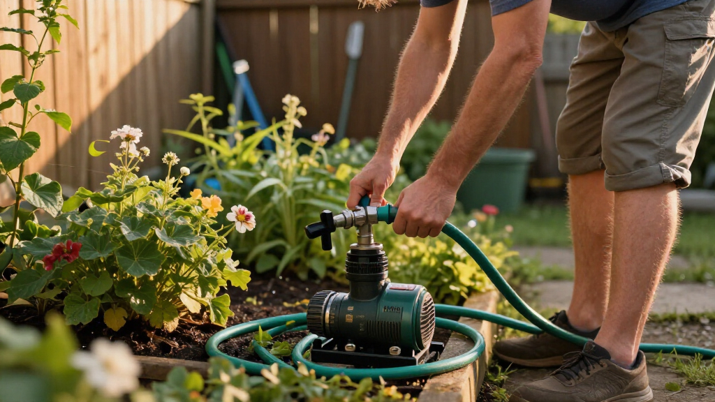 best rainwater pump kit for garden use