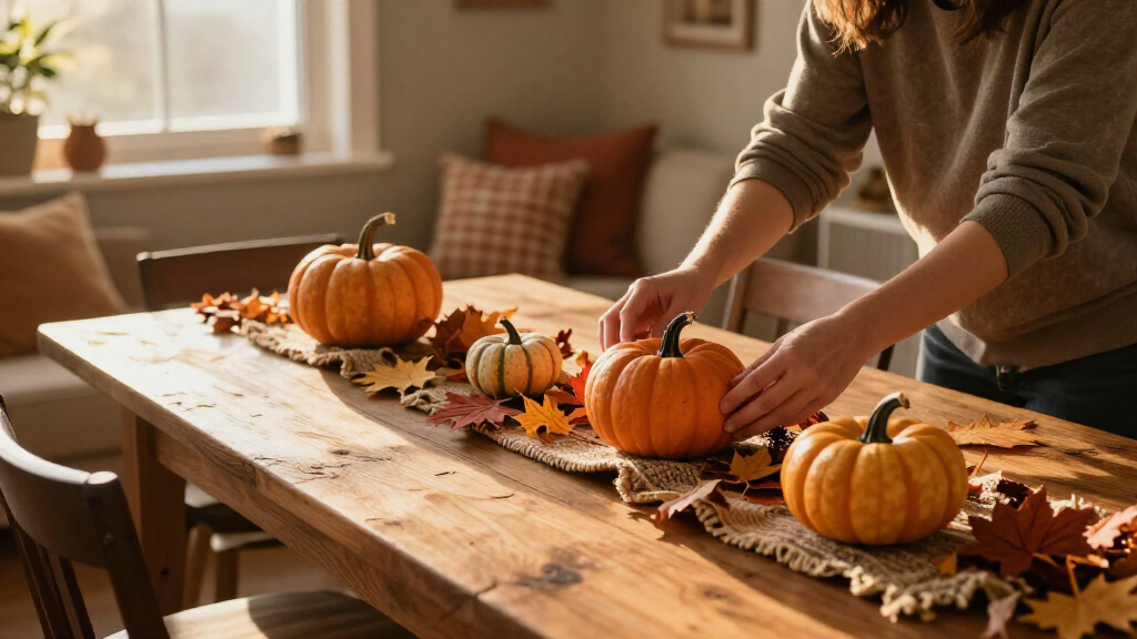handmade fall-themed home decor
